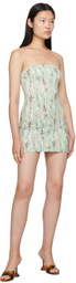 BINYA Green Alma Minidress