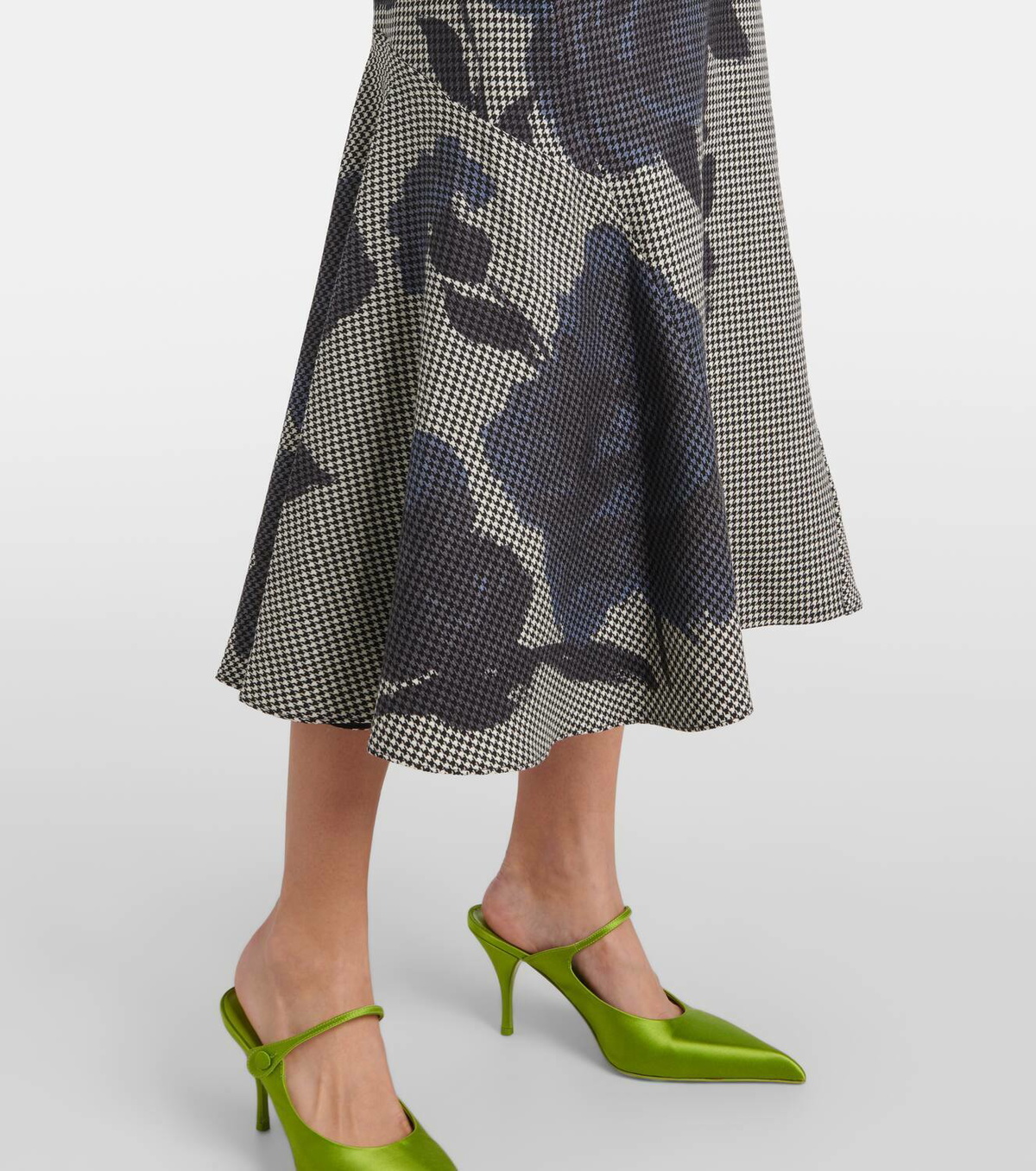 Erdem Pencil Midi Skirt 600072678grn main image 0