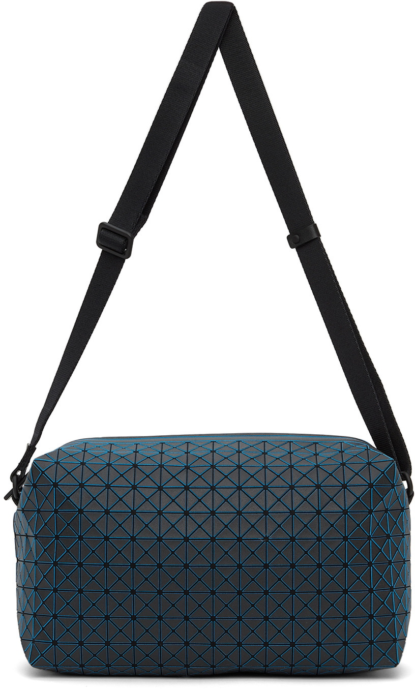 Bao Bao Issey Miyake Navy & Blue Saddle Messenger Bag Bao Bao