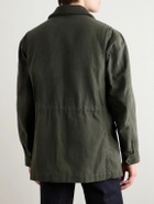 Purdey - Range Cotton and Linen-Blend Parka - Green