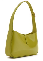 Saint Laurent Le 5 á 7 Patent Leather Shoulder bag - Lime - One Size