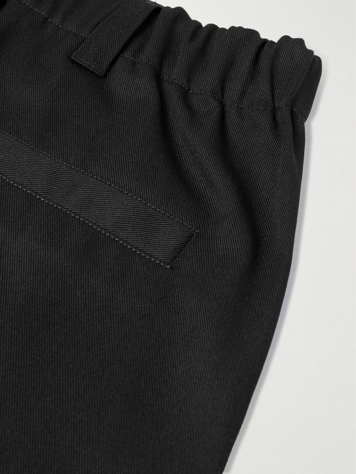 Maison Margiela - Wide-Leg Pleated Twill Chinos - Black