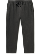 IN BED - Linen Pyjama Tousers - Gray