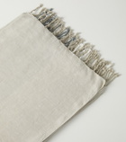 Brunello Cucinelli - Striped linen beach towel