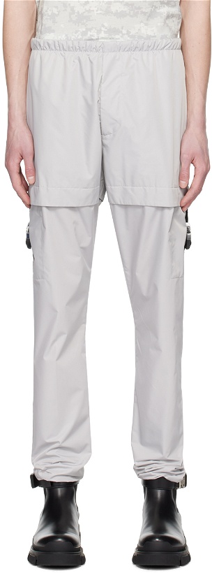 Photo: Givenchy Gray Buckle Cargo Pants