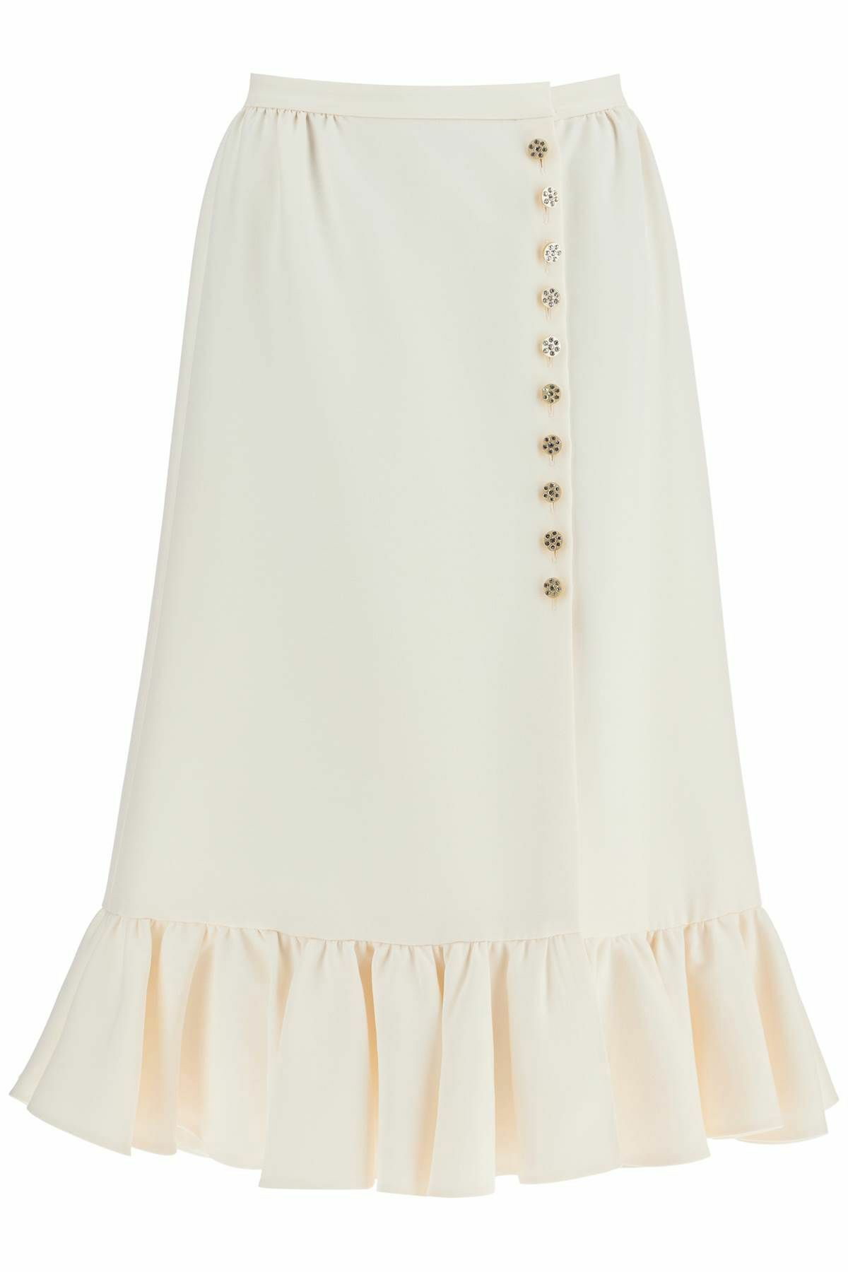 スカート VALENTINO GARAVANI crepe couture skirt White Valentino Garavani Valentino Garavani Crepe Couture Skirt