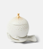 Jonathan Adler Gilded Eve porcelain container