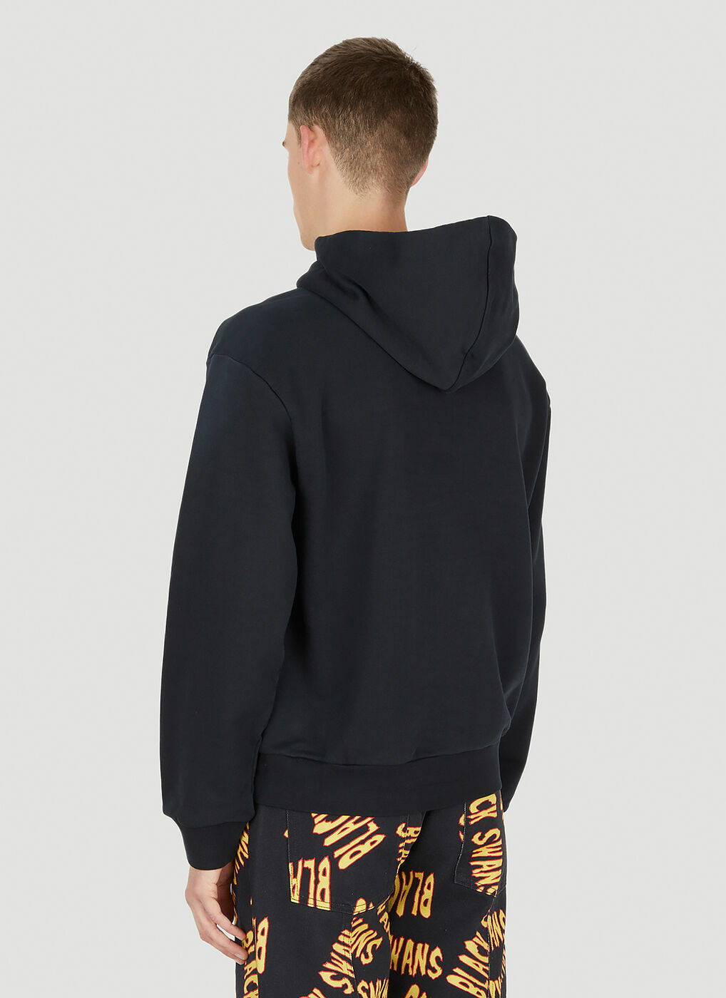 Liberal Youth Ministry: Blue & Orange Bi-Color Hoodie