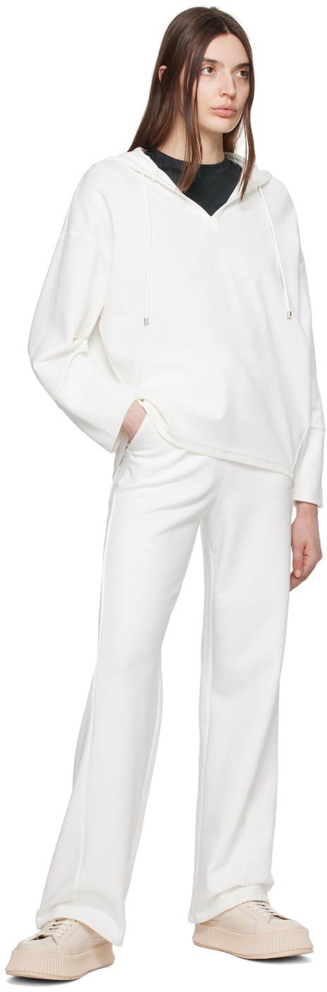 Max Mara Leisure White Ultra Lounge Pants