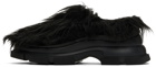 both Black Gao Low Faux-Fur Loafers