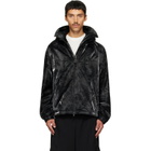 Y-3 Black Marble Nylon Windbreaker Jacket