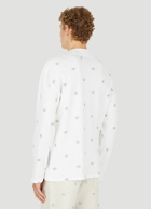 Floral Print Long Sleeve T-Shirt in White