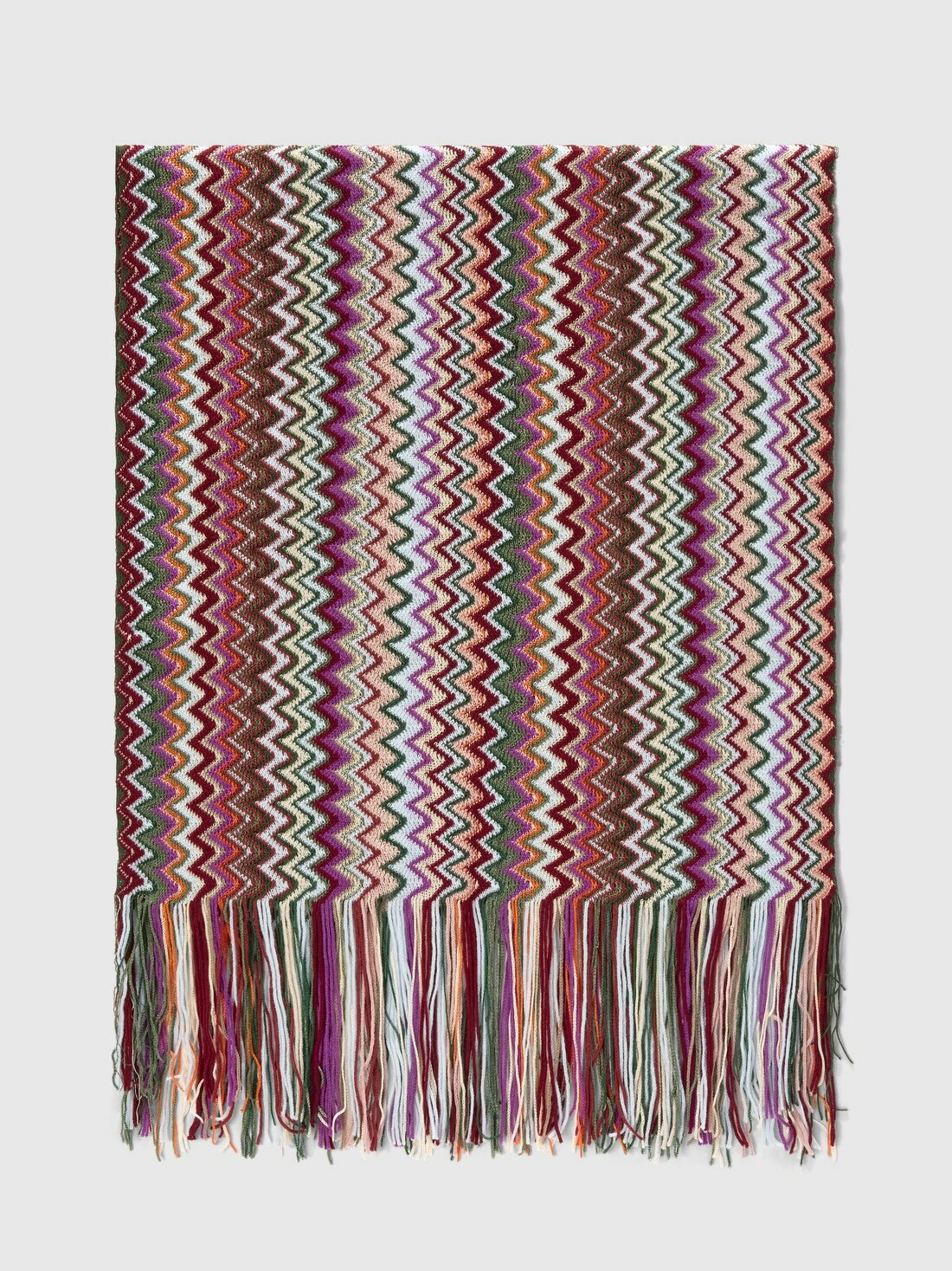 Missoni - Viscose and wool scarf, Women, Multicoloured