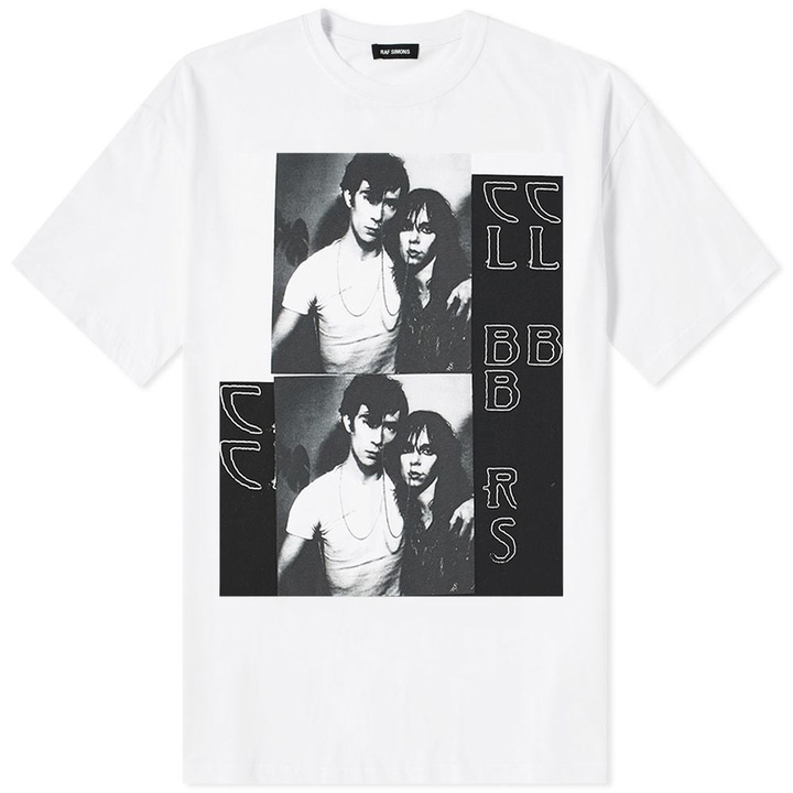 Photo: Raf Simons Slim Fit Couple Tee