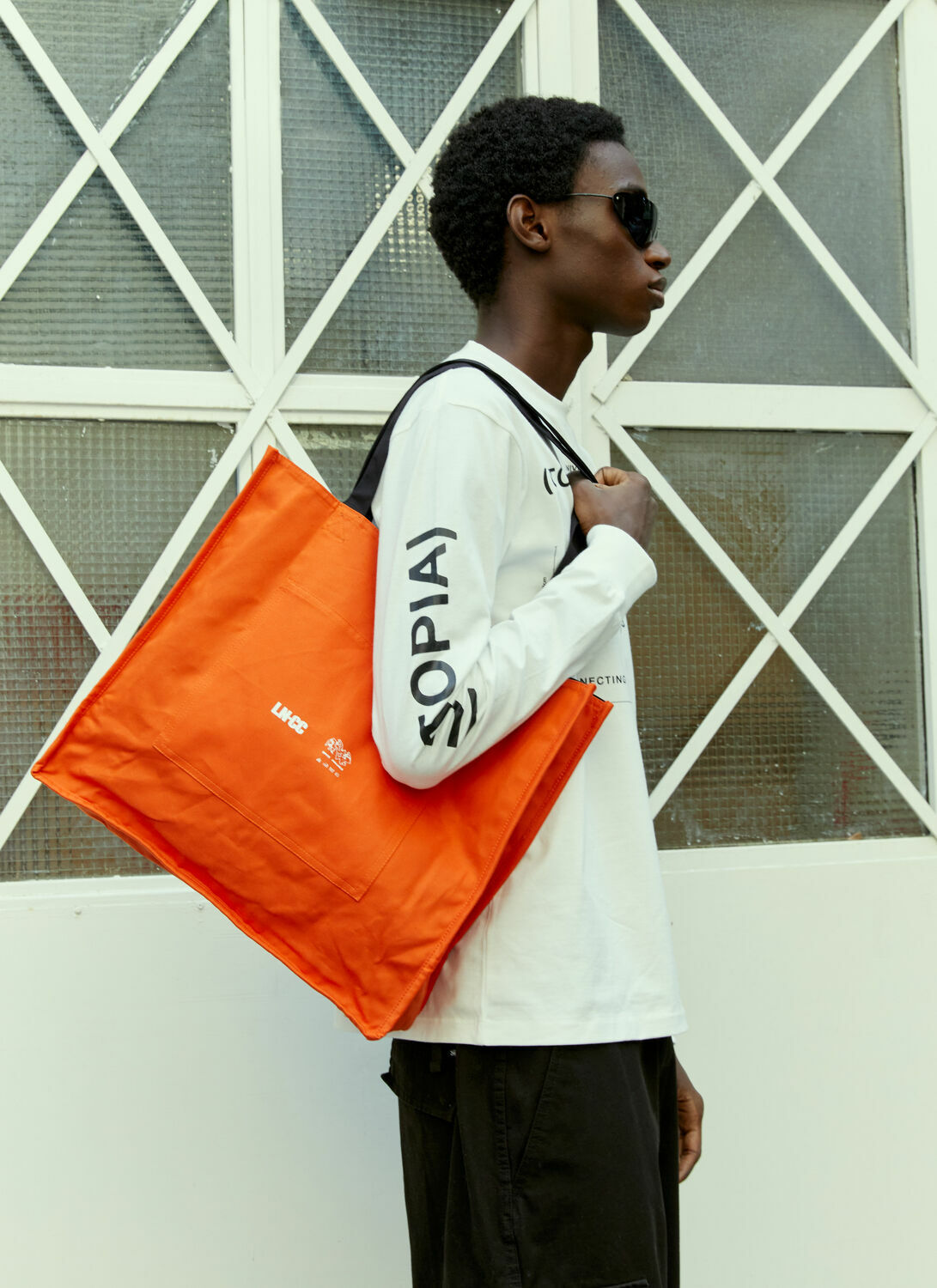 Space Available x LN-CC Store Mix Reversible Tote Bag