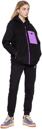 Nike Black & Purple Winter Reversible Vest