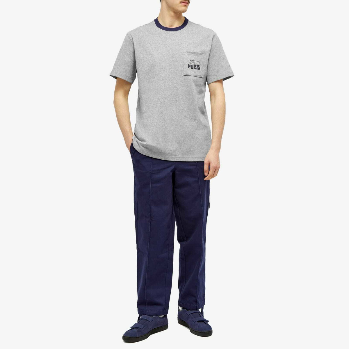 ★NOAH x PUMA★ Pocket t-shirt ポケットTシャツ ノア プーマ PUMA x Noah Tee - Noah