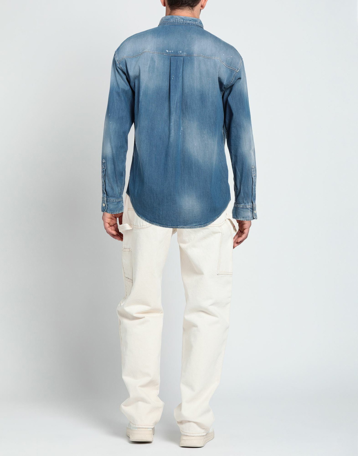 Dsquared2 Mens Denim shirt in Blue
