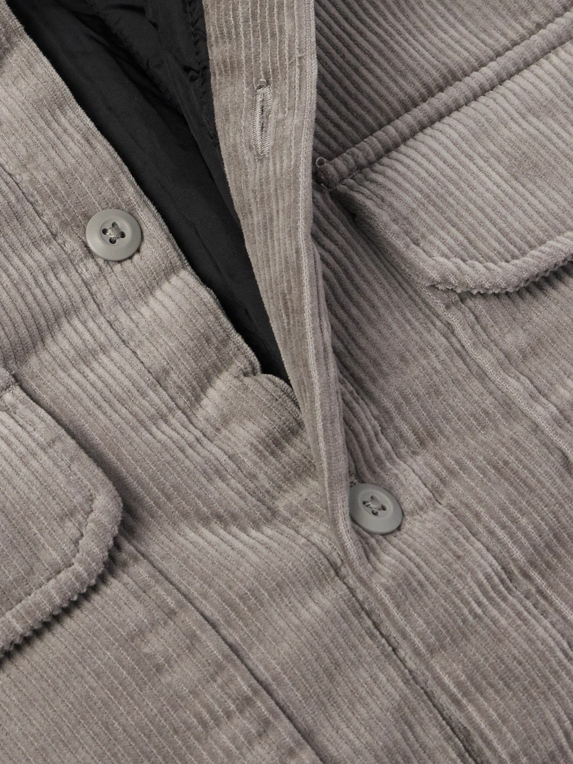 Carhartt WIP - Whitsome Cotton-Corduroy Shirt Jacket - Gray