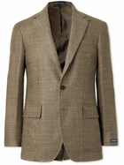 Polo Ralph Lauren - Checked Linen and Silk-Blend Tweed Blazer - Green