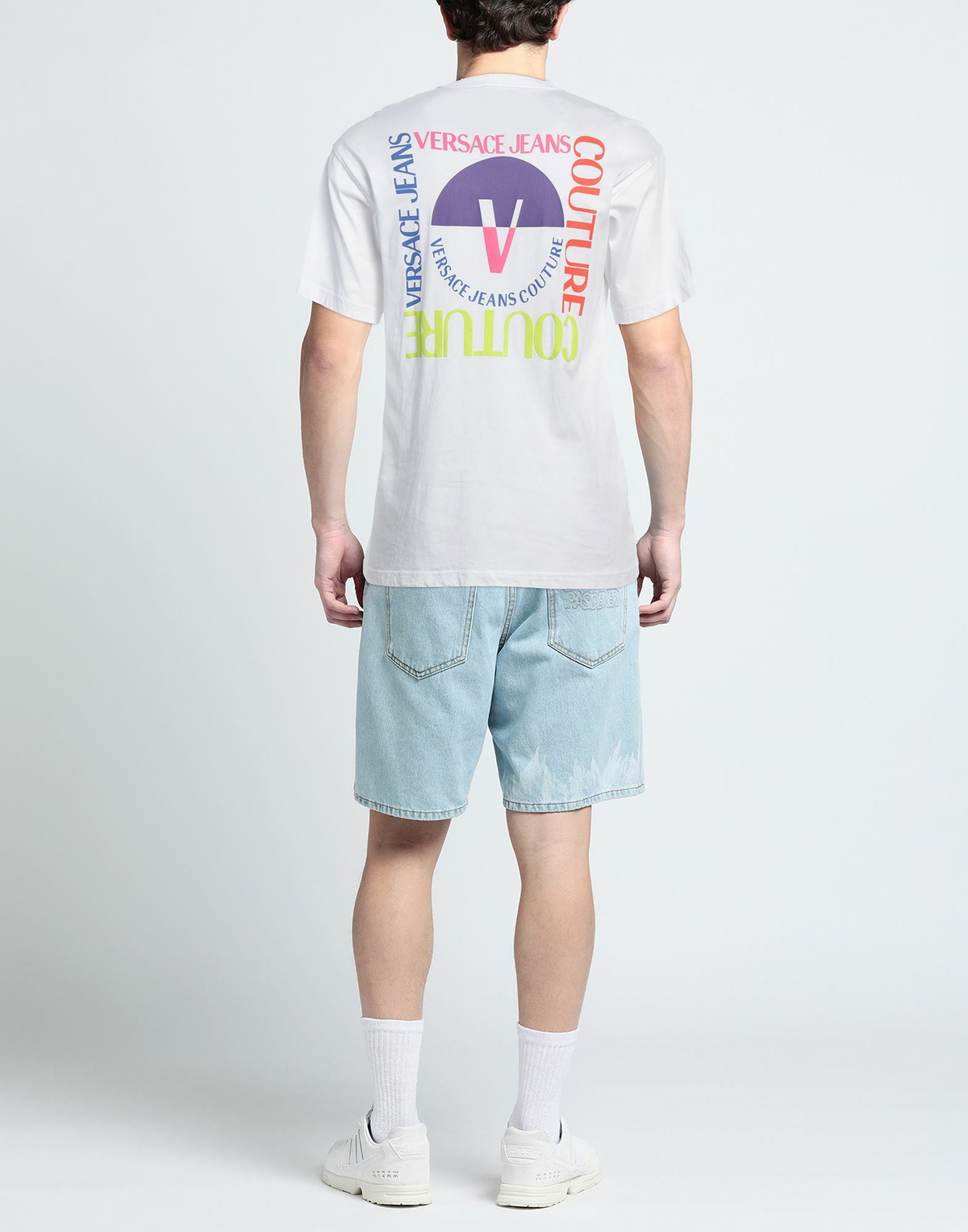 Versace Jeans Couture Mens T-shirt in White