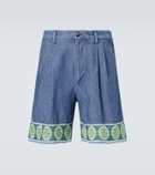 Valentino Denim Bermuda shorts