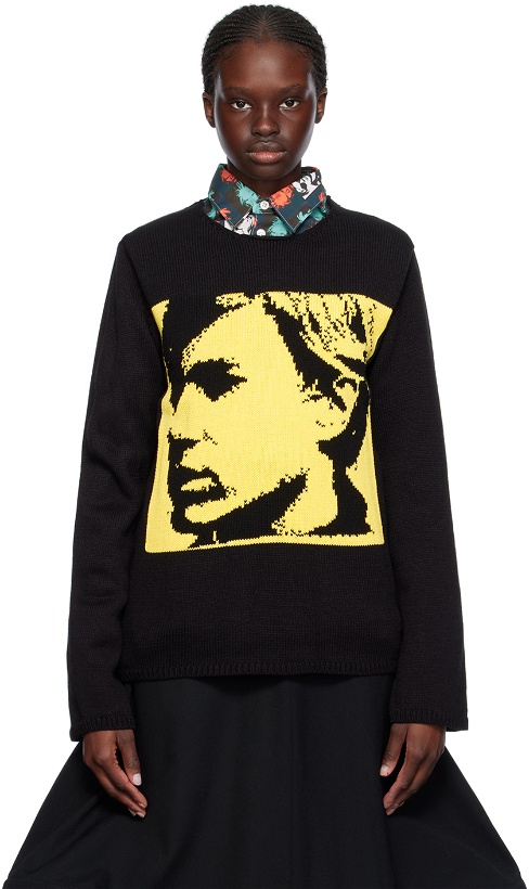 Photo: Comme des Garçons Shirt Black Andy Warhol Sweater