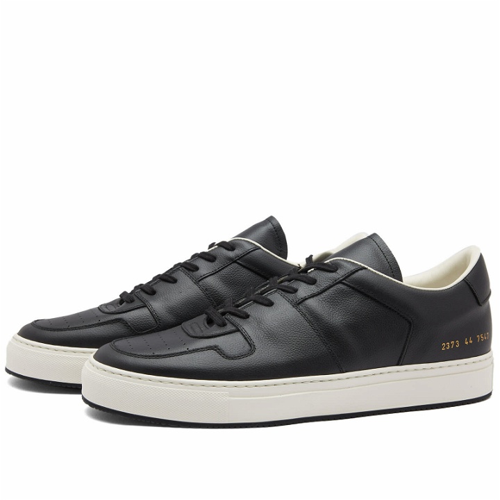 Photo: Common Projects Men's Decades Low Sneakers in Black