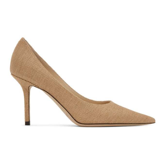 Jimmy choo discount heels beige