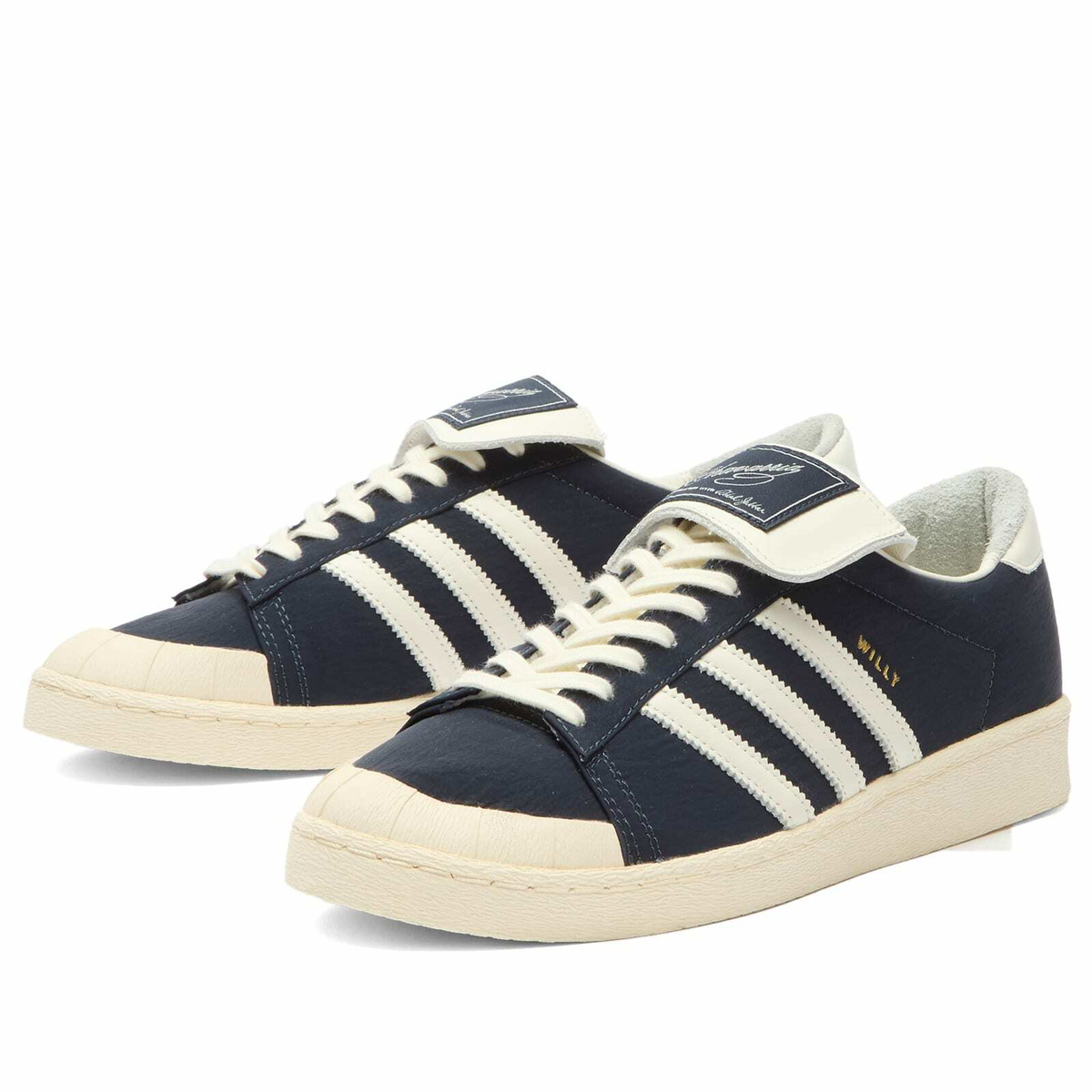 Adidas x Willy Chavarria Jabbar Low in Legend Ink/Off White/Cream White