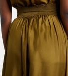 Zimmermann Mahon cropped silk balloon pants