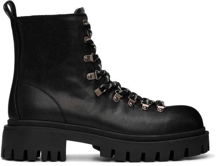 Photo: WOOYOUNGMI Black Leather Boots