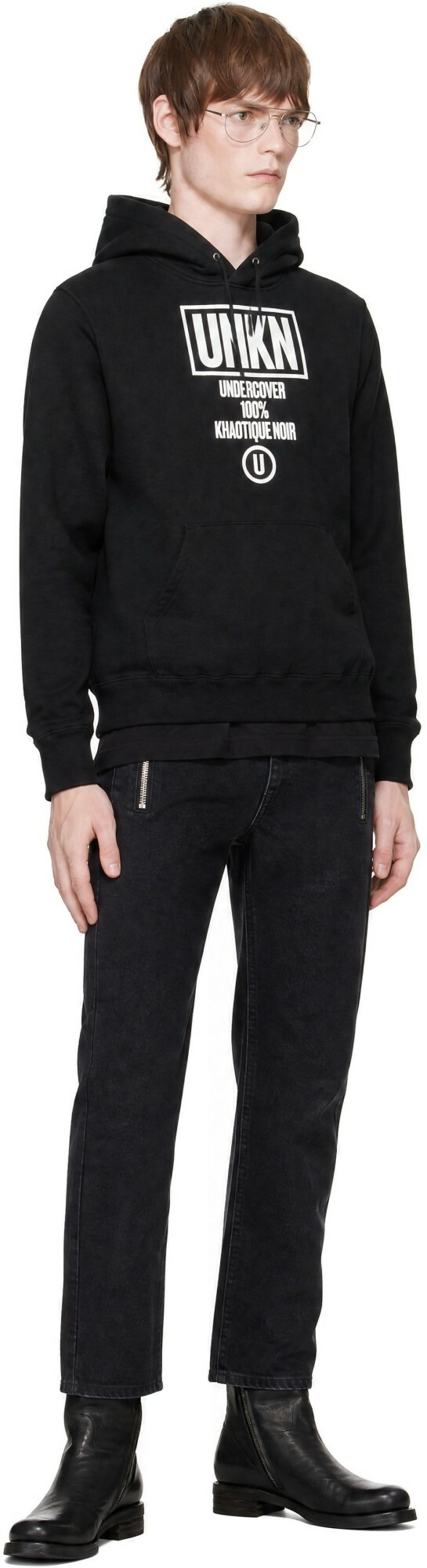 UNDERCOVER Black UC2F4893-2 Hoodie