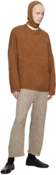 Cordera Brown Oversized Sweater