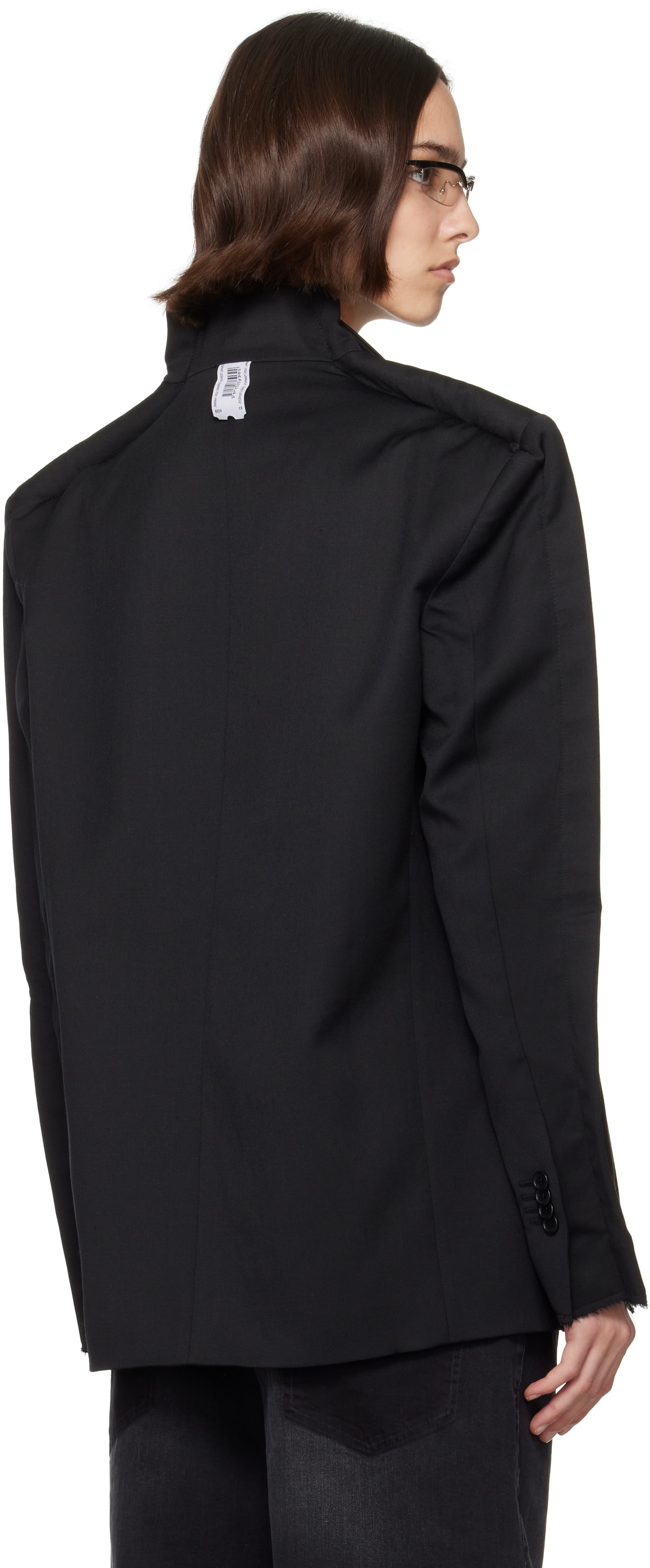 Prototypes Black Outline Tailored Blazer