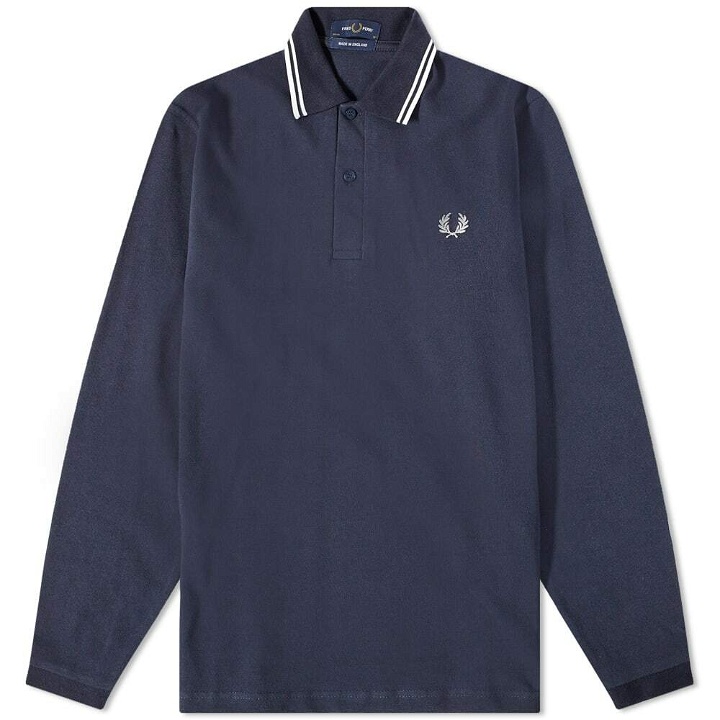 Photo: Fred Perry Authentic Men's Twin Tipped Shirt in Navy