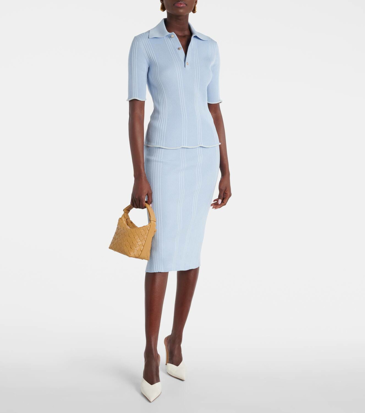 Bottega Veneta Candy Wallace Mini leather tote bag