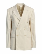 Celine Womens Blazer in Ivory