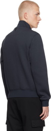 MACKAGE Navy Collin-R Mixed Media Down Jacket