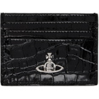 Vivienne Westwood Black Flat Card Holder