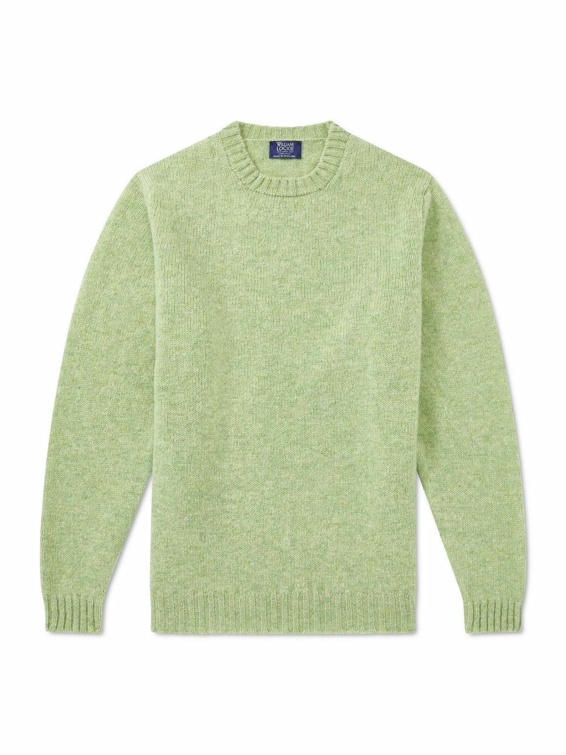 William Lockie - Virgin Wool Sweater - Green