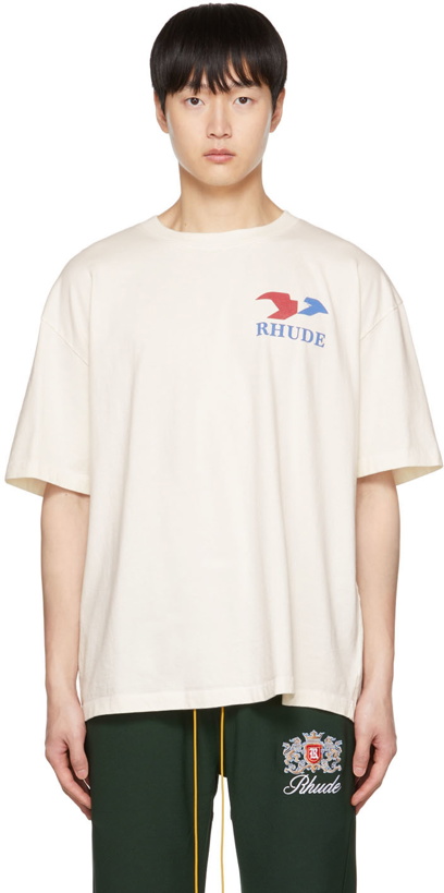 Photo: Rhude Off-White Rhude Of America T-Shirt