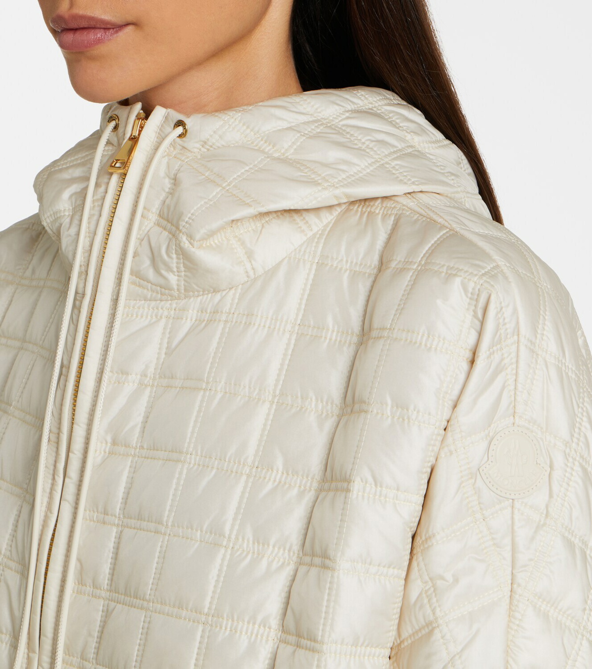 Moncler Quilted hooded jacket