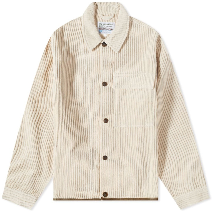 Photo: Garbstore Men's Cord Manager Jacket in Sand
