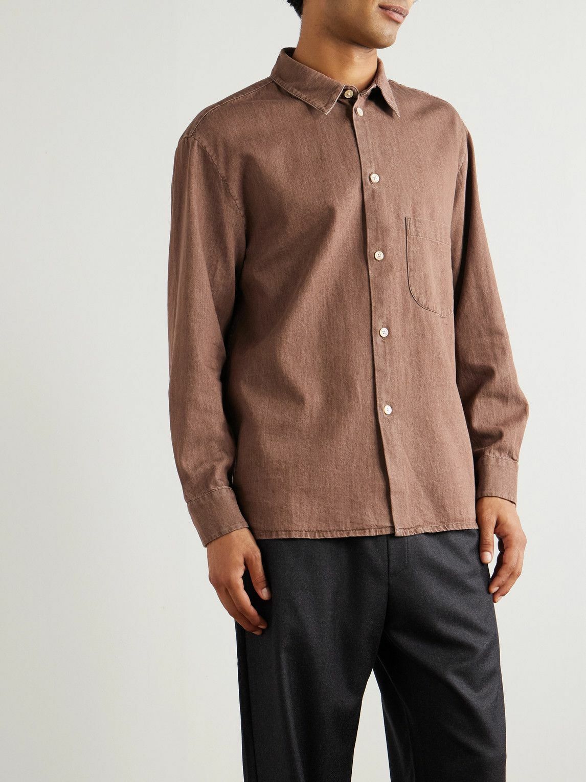 A Kind Of Guise - Gusto Denim Shirt - Brown