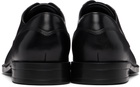 BOSS Black Cap-Toe Leather Derbys
