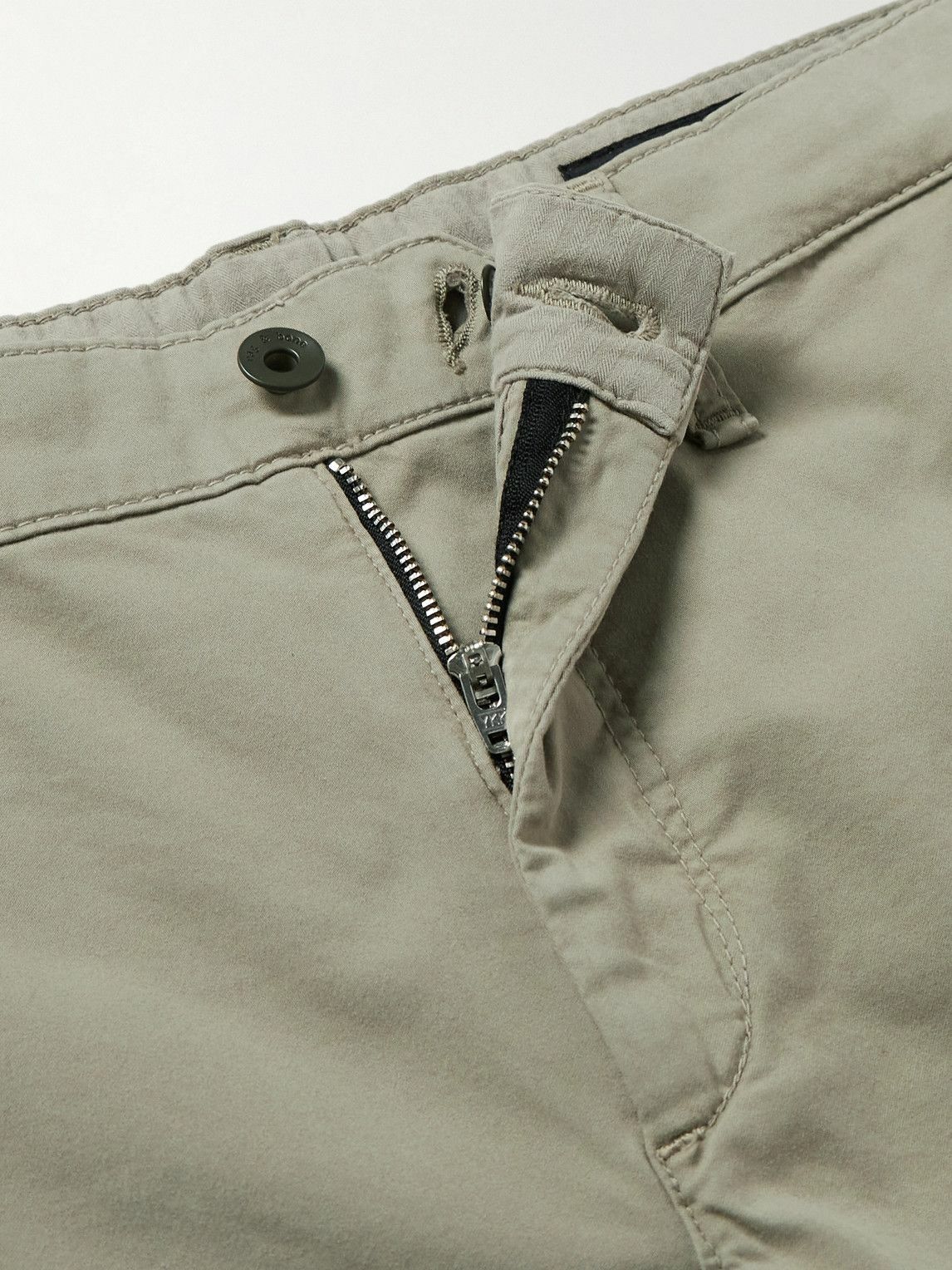 Rag & Bone - Straight-Leg Cotton-Blend Shorts - Green