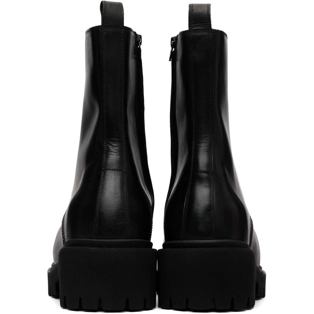Balenciaga Black Stomper Boots
