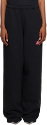 Heron Preston Black Sponsor Sweatpants