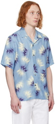 Paul Smith Blue Printed Shirt